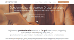 Desktop Screenshot of dreamwebs.nl